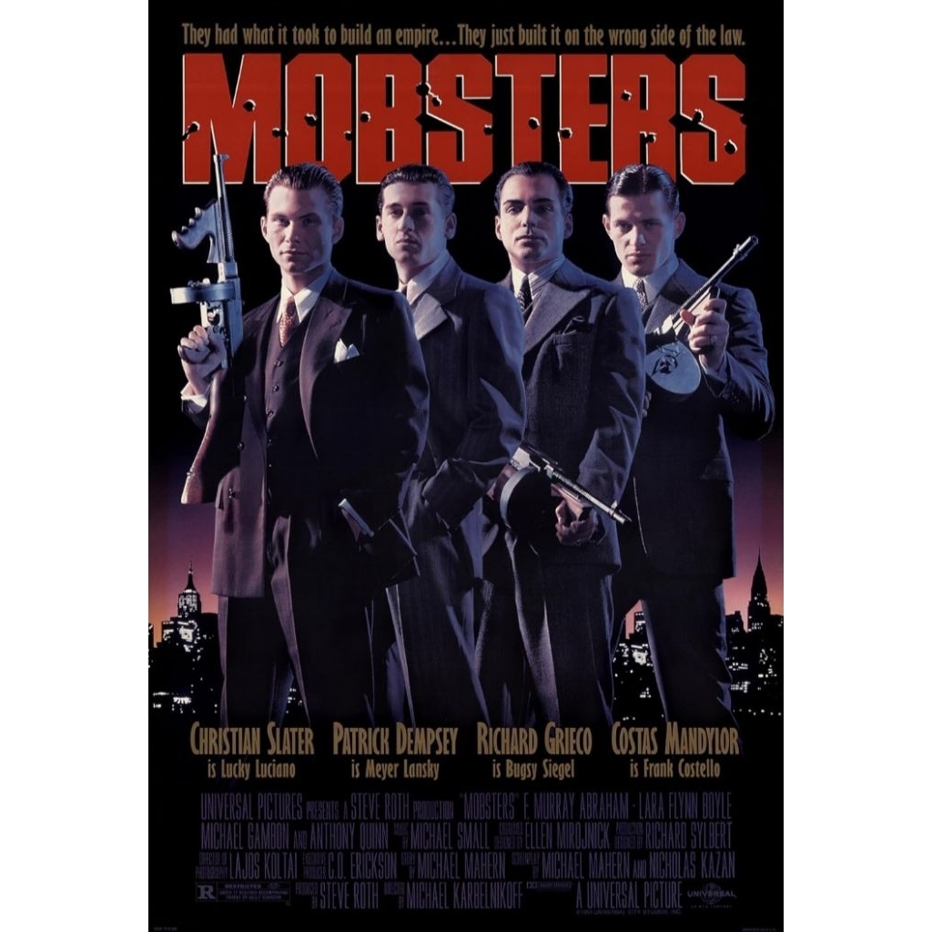 DVD ปก+สกรีนแผ่น Mobsters (1991) กำเนิดเจ้าพ่อ