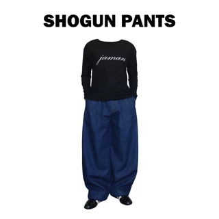 JAMANBKK / SHOGUN PANTS / กางเกงขากระบอกกว้าง ทรงบอลลูน