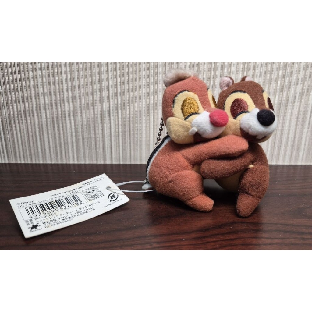 พร้อมส่ง❗️พวงกุญแจ Chibi Chip 'N Dale (Japan)