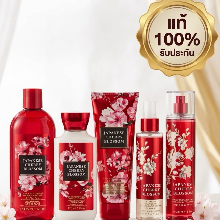 JAPANESE CHERRY BLOSSOM 🌸 แท้💯% bath & body works lotion cream mist shower scrub Butter