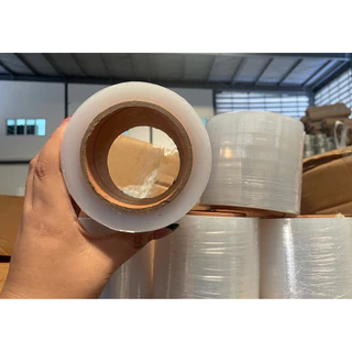 ฟิล์มยืดพันพาเลท ฟิล์มห่อของ สีใส ม้วน กว้าง 10 ซม.ยาว300เมตร หนา 15 ไมครอน สเตรชฟิล์ม ราคาส่งโรงงาน พร้อมส่ง Boxhero