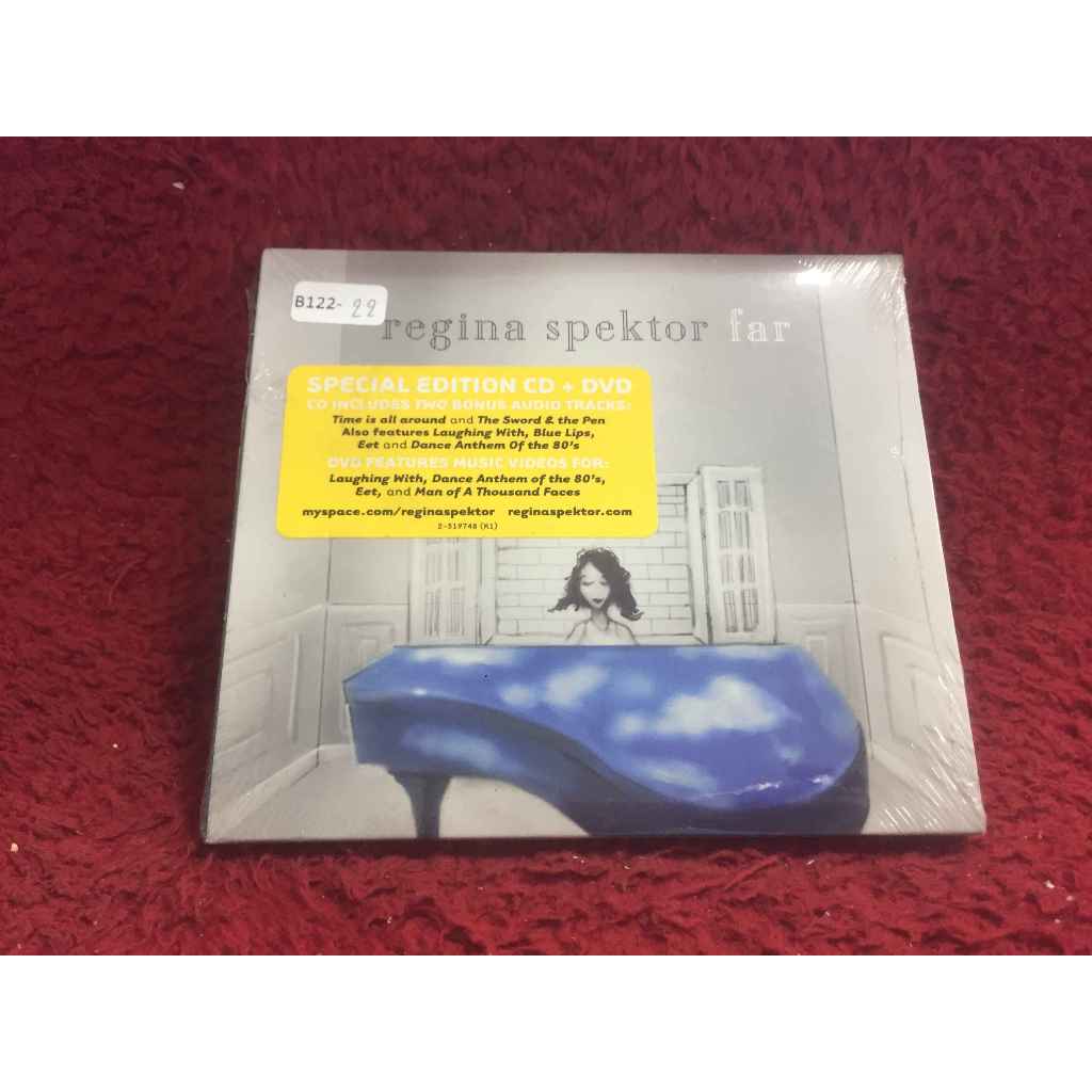 CD+DVD Regina Spektor – Far สภาพตามปก B122-22
