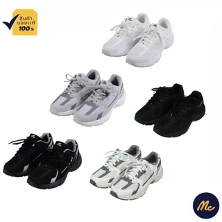 Mc JEANS Online Exclusive รองเท้าผ้าใบผูกเชือก Unisex ทรง Sneaker รุ่น Mc975 NEW Series M09Z058