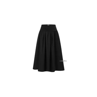 Cheryl brand - Ambre Midi Skirt / กระโปรงทรงบานเอวสูง