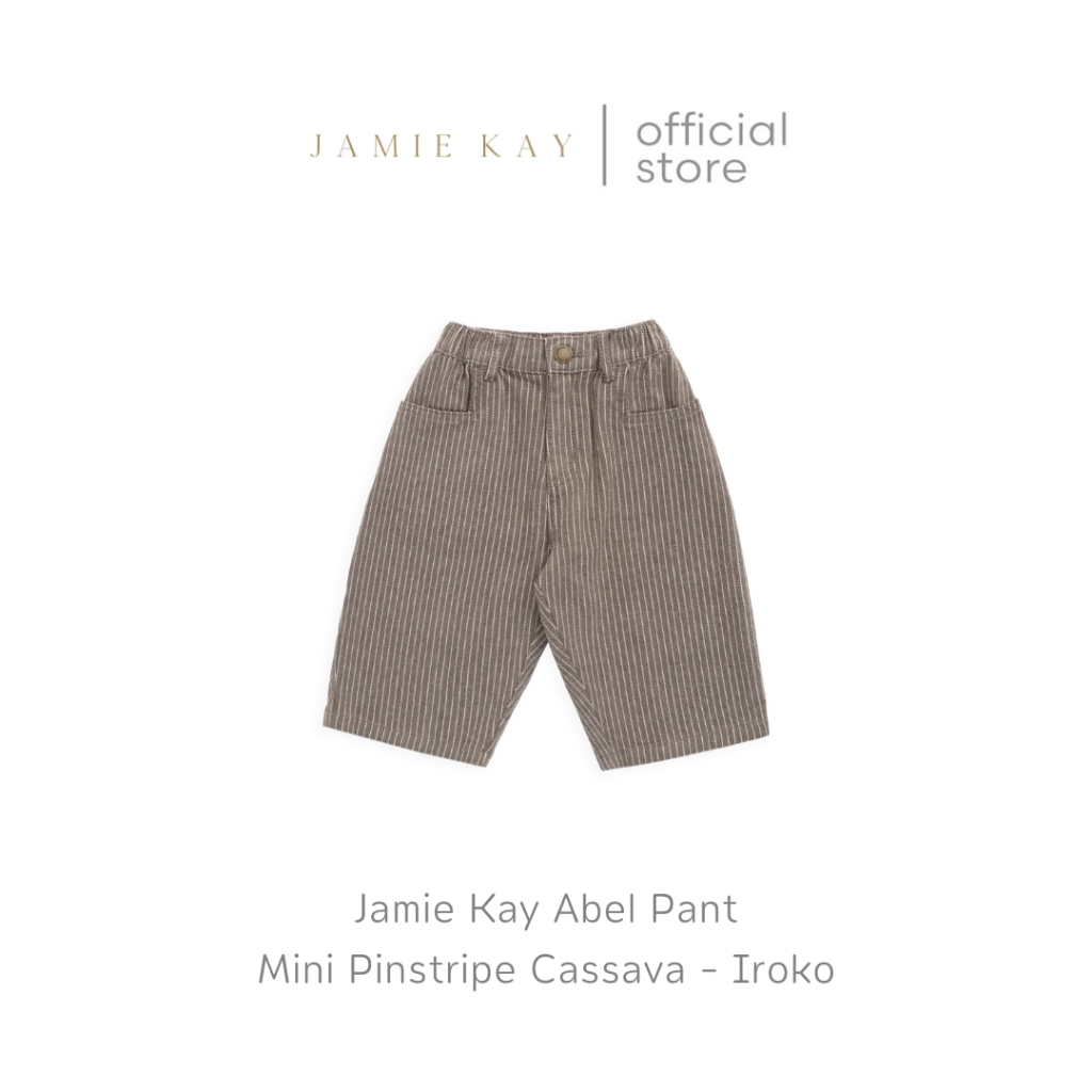 Jamie Kay Abel Pant-Mini Pinstripe Cassava กางเกง รุ่น Abel ลาย Mini Pinstripe Cassava - Iroko