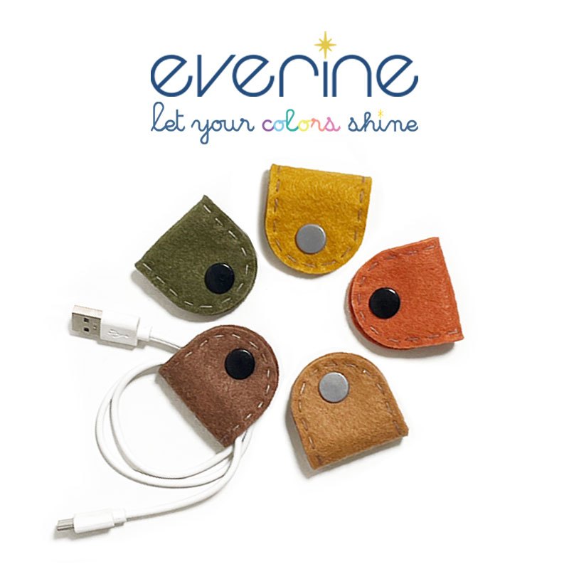 ⭐️EVERINE⭐️- GO WILD 💙 ที่เก็บสายชาร์จ/หูฟัง CORD ORGANIZER