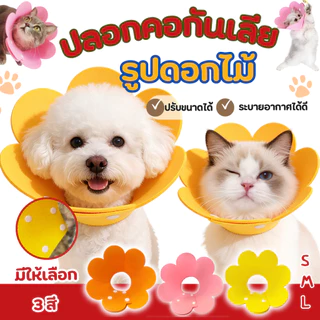 คอลล่าโฟม คอลล่ากันเลียแผล มี3 สีสัน คอลล่าสัตว์เลี้ยง น้ำหนักเบา ทำความสะอาดง่าย ใช้ทน ลำโพงหมา ลำโพงแมว