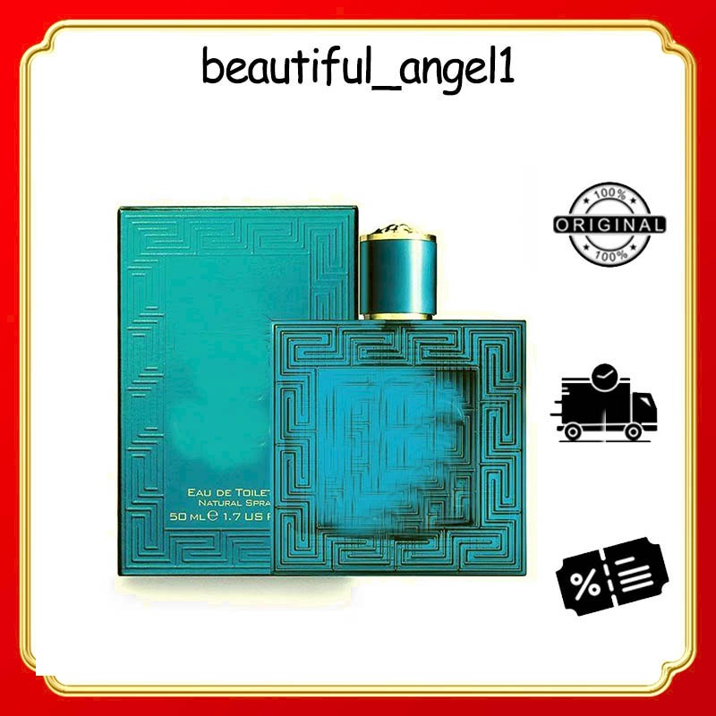 จัดส่งฟรี✨Eros EDT For Men 100ml น้ําหอม Aromatic Fougere สําหรับผู้ชาย