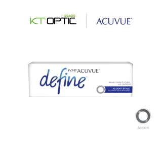 (โปรพิเศษ 8.8 ลดกระหน่ำ) ACUVUE 1-DAY DEFINE 1 Box คอนแทคเลนส์สีรายวัน สำหรับสายตาสั้น