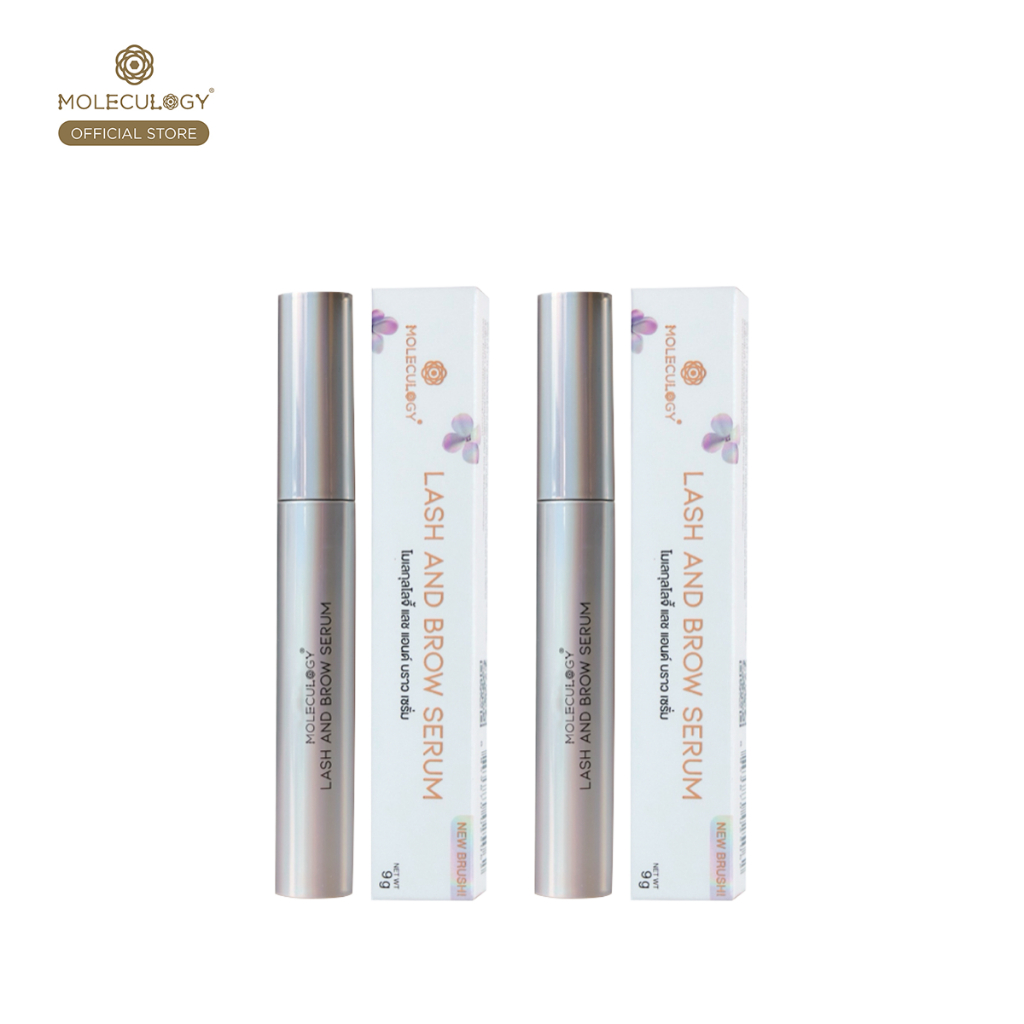 Moleculogy [Set 2 ชิ้น] Lash & Brow Serum (9g) แลช แอนด์ บราว เซรั่ม (9กรัม)