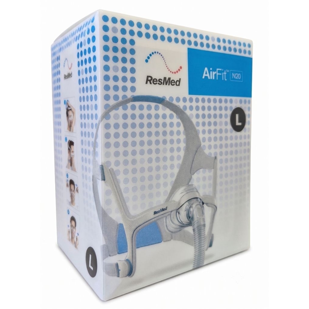 Resmed Airfit N20 Mask Size L / หน้ากากเรสเมด รุ่น N20 ขนาด L - ส่งด่วน*
