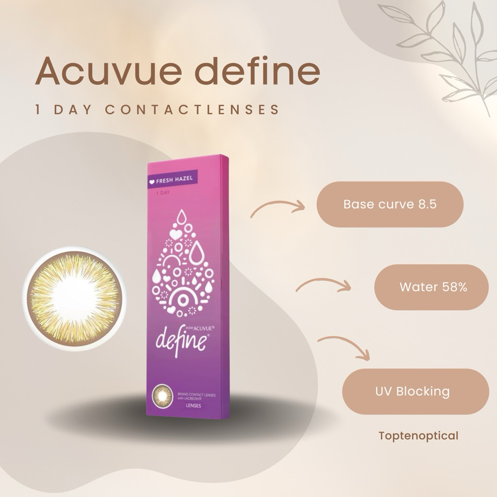 Acuvue define  30 Lenses
