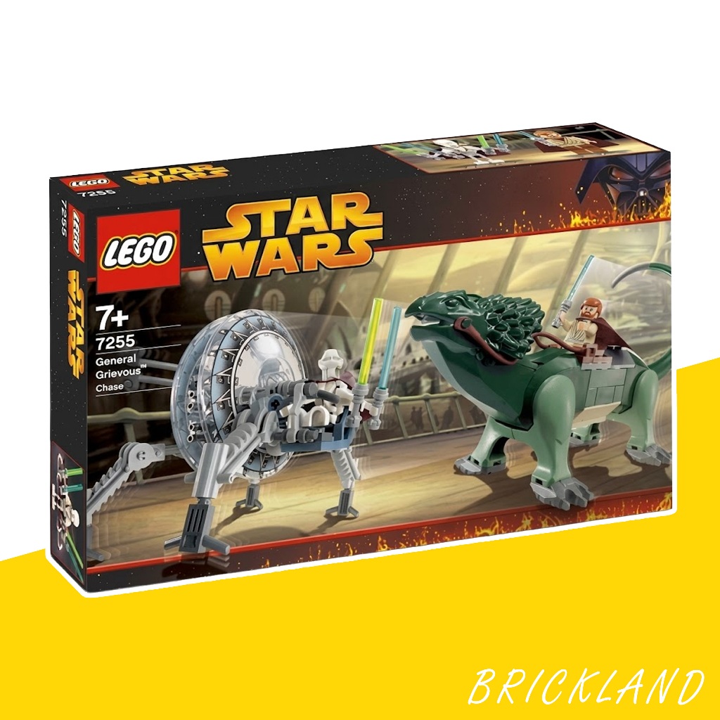 LEGO Star Wars 7255 General Grievous Chase ของแท้ 100% พร้อมส่ง (กล่องไม่สวย)