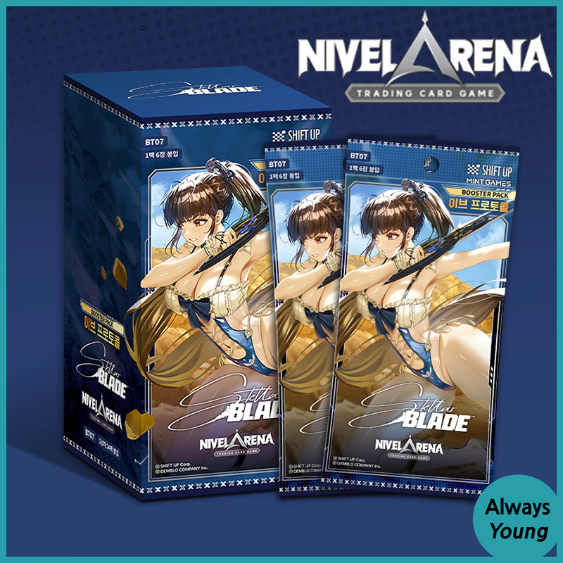 [NivelArena] Stellar Blade – Nivel Arena Booster Pack BT07: Eve Protocol (เวอร์ชั่นเกาหลี) | กล่องบูสเตอร์ปิดผนึก