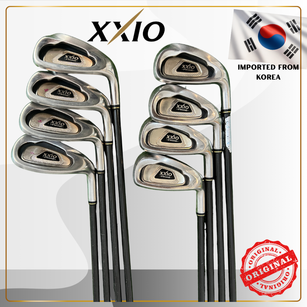 ✨(ชุดไม้เหล็กมือสอง) XXIO -PRIME- 8 Iron - for Man  - Shaft :XXIO -PRIME- SP-500 / Original - Flex :