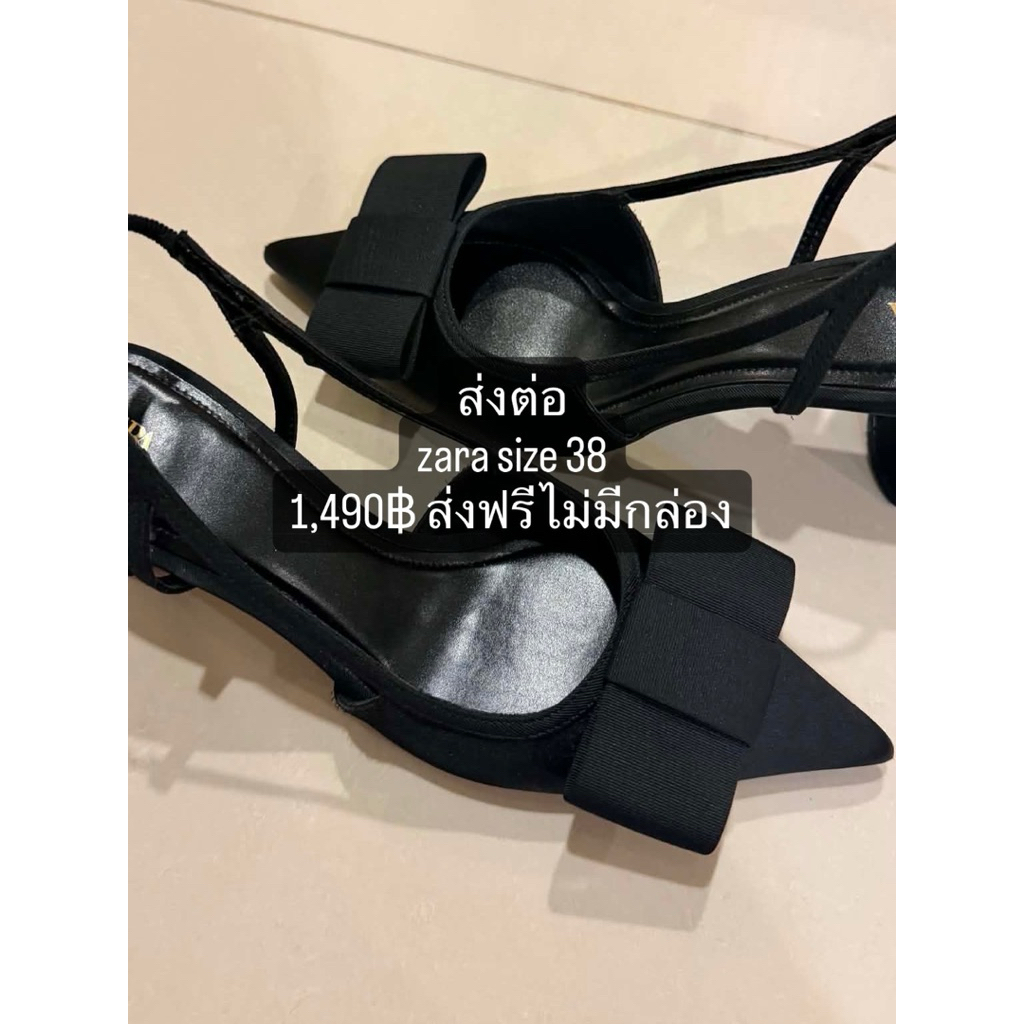 zara shoes size 38 สวยมาก