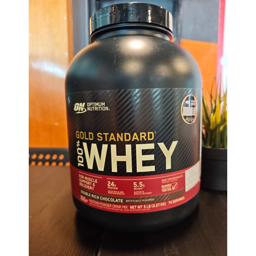 [แท้ ส่งไว ] Optimum Nutrition - Gold Standard 100% Whey Protein 5Lbs, 2.27kg on optimum whey protei