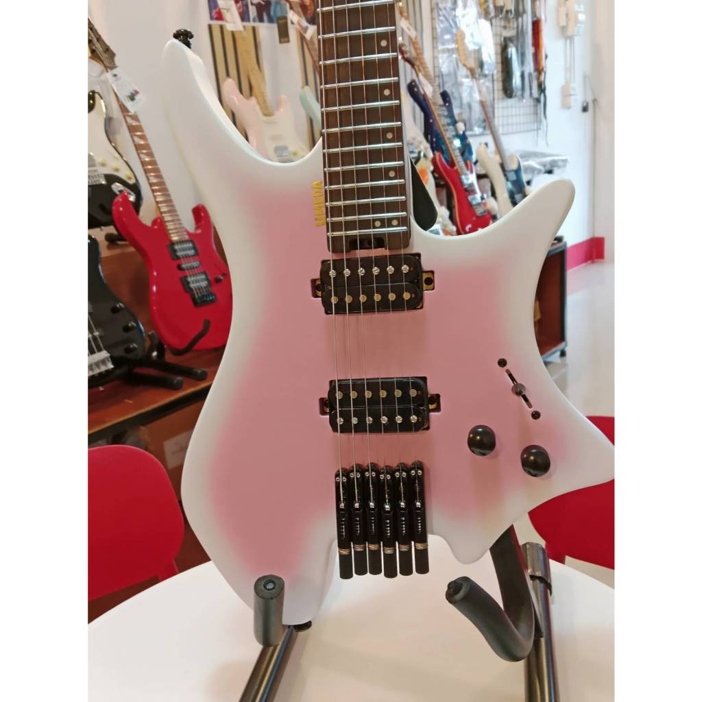 (Full SetUp) กีตาร์ไฟฟ้าหัวตัด Umeda - Headless Guitars H-H