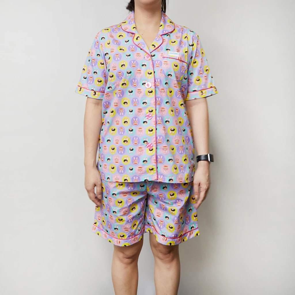PAUL FRANK ชุดนอนกางเกงขาสั้นใส่ได้ทั้งชายและหญิง SWEET BUNNY SHORTS SET