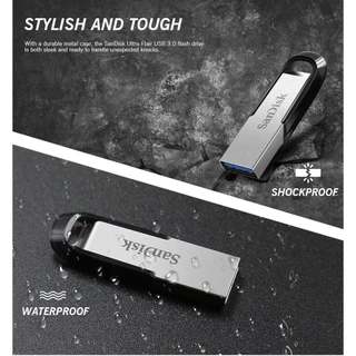 (ส่งด่วน) SANDISK Flash Drive USB 3.0 Ultra Flair 32GB/64GB/128GB/256GB/512GB/1TB (150MB/s) SDCZ73 ของแท้...