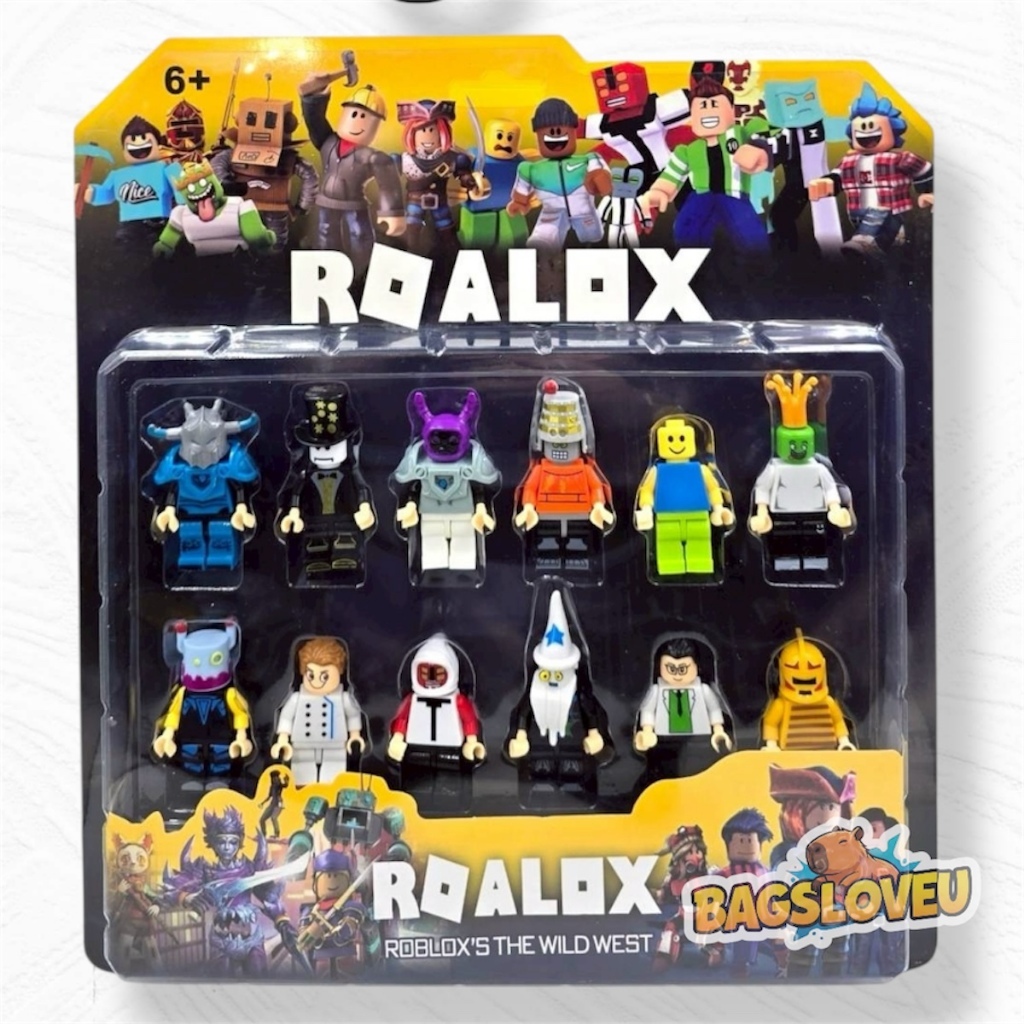ส่งเร็ว พร้อมส่งจาก กทม. โมเดล ของเล่น Roblox โรบล็อกซ์ ขนาดความสูง 4-5 ซม. 1 กล่อง มี 12 ตัว