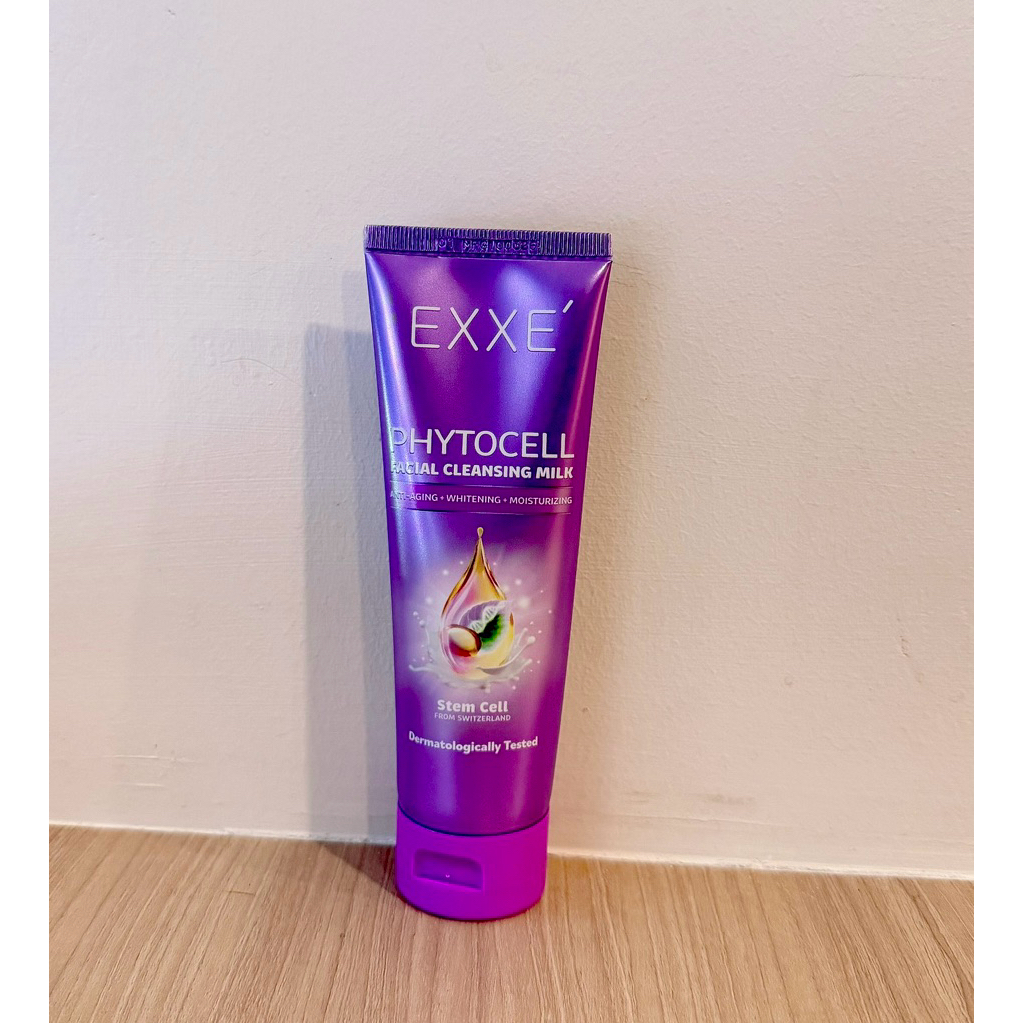 ExxePhytocell เอ็กซ์เซ่ไฟโตเซลล์ครีมน้ำนมทำความสะอาดผิวหน้าสูตรอ่อนโยนบำรุงผิวให้เนียนนุ่มชุ่มชื้นขนาด100g