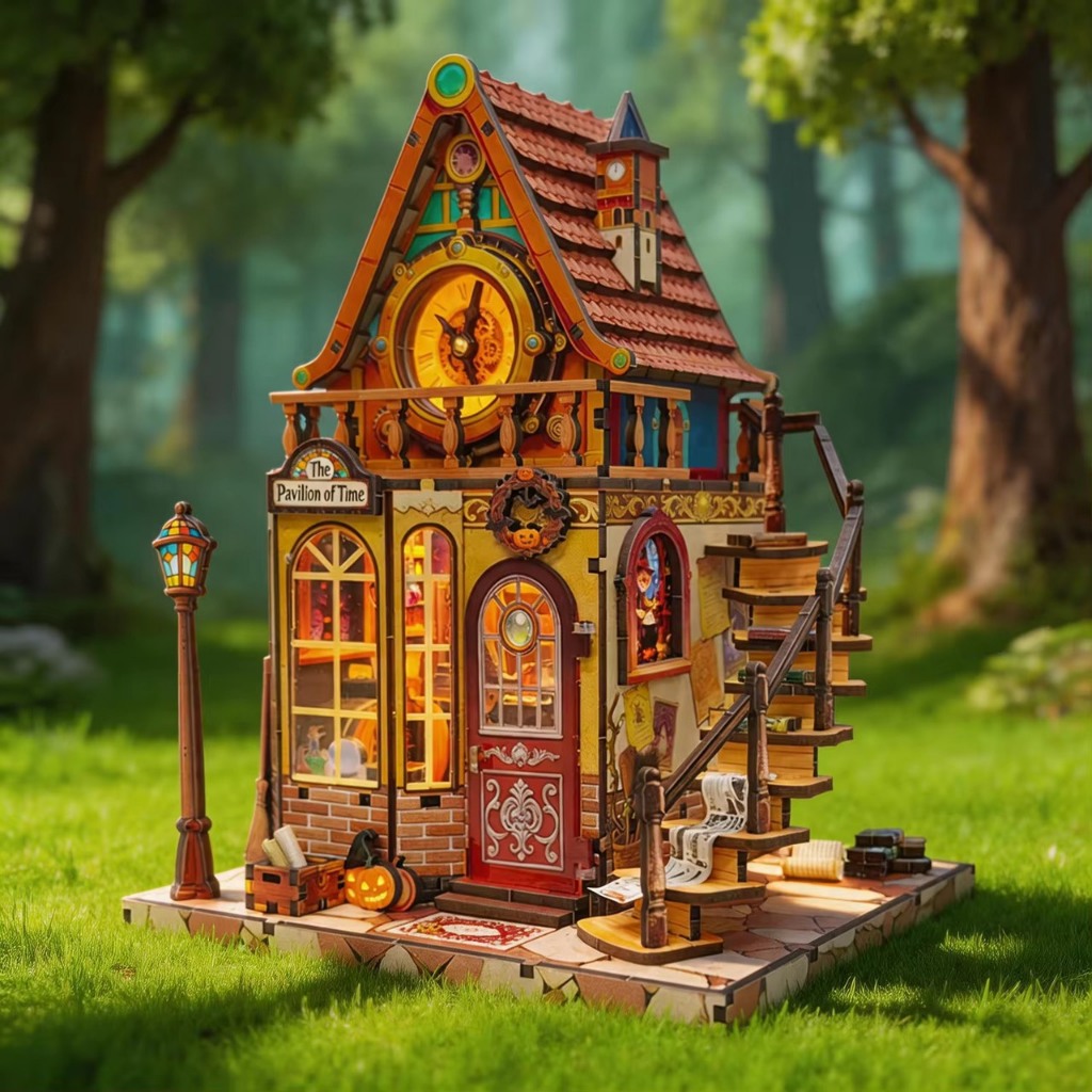 [พร้อมส่ง Eng.Version] Wheel of Time Magic House DIY Miniature House