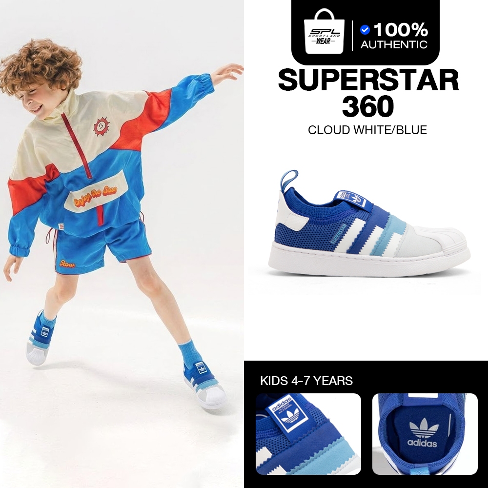 Adidas อาดิดาส รองเท้าผ้าใบ สำหรับเด็ก OG KD Superstar 360 2.0 H02733 (2500) EOSS