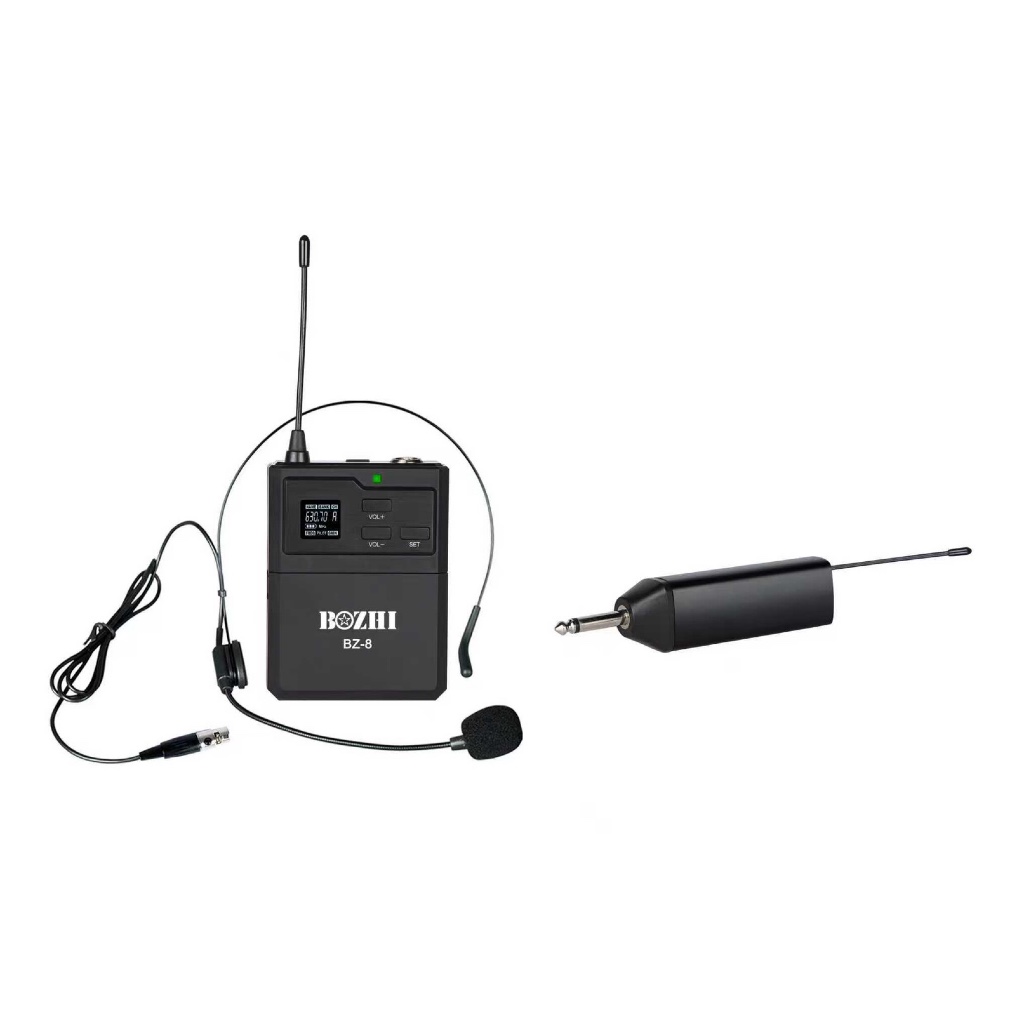 ไมค์คาดศรีษะ ไมค์ลอยแบบคาดศรีษะ ไมโครโฟนไร้สาย WIRELESS รูปที่ 5