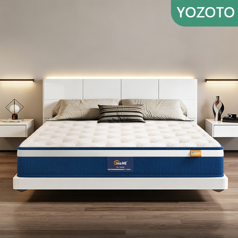 YOZOTO ที่นอนอัจฉริยะ ที่นอนสปริงถุงแยก หนา 10 นิ้ว ที่นอนยางพารา นุ่มสบาย ยืดหยุ่นได้ นอนเงียบ หมอนฟรี