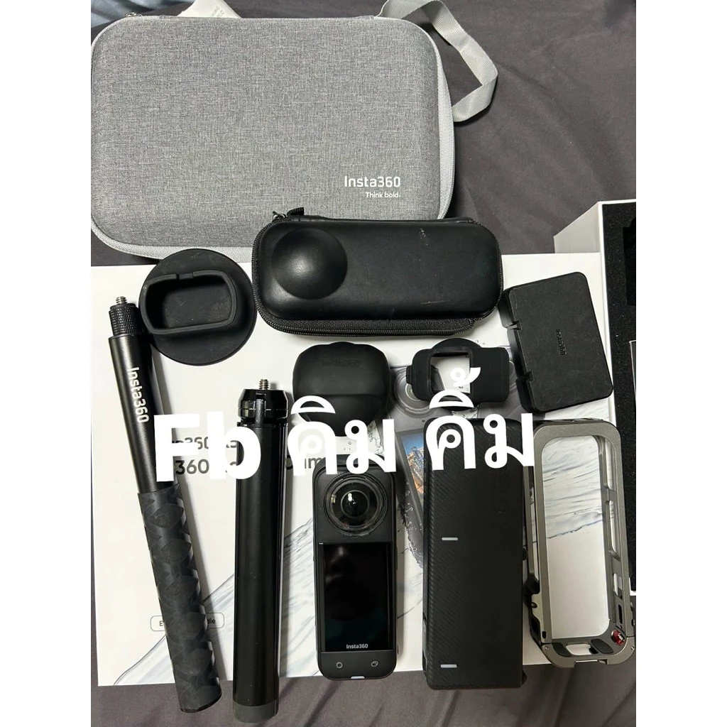 Insta360 X5 ครบชุด พร้อมใช้งาน มือ2