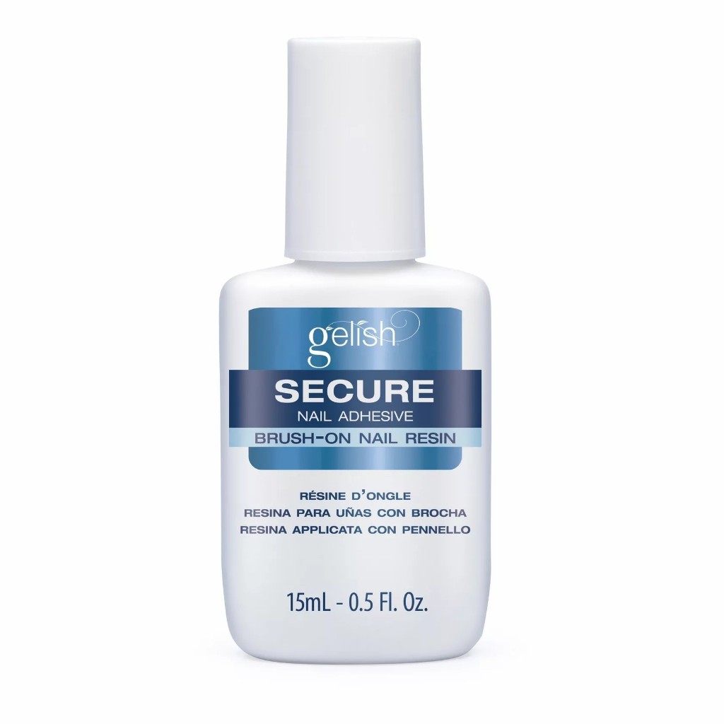 Gelish Secure Nail Adhesive 15 ml.กาวติดทิป กาวติดเล็บ PVC อุปรกรณ์ติดเล็บ ใช้กับงานต่อเล็บทุกประเภท ติดทนนาน แห้งไว
