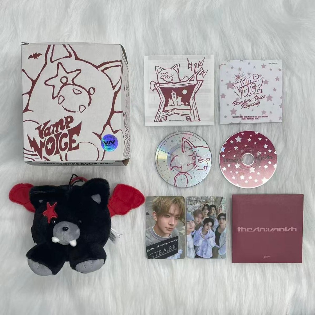 อัลบั้มตุ๊กตา ENHYPEN Mini 7 Limited Edition ของใหม่ไม่แกะซอง แยกเมม Heeseung