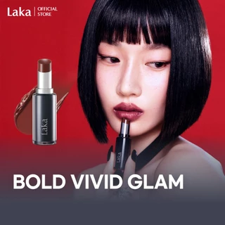 [เซ็ทลิปโกลว์ + ลิปทินท์ เพียง 649.-] Laka Vivid Glow Special Set [Official Store] | Devil Lip ลิปทินท์ สีชัด ติดทน