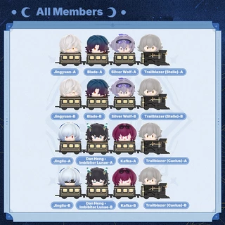 M&G LIFE x Honkai: Star Rail Stacking Toys Small Particle Blind Box Vol. 1-Vol. 3