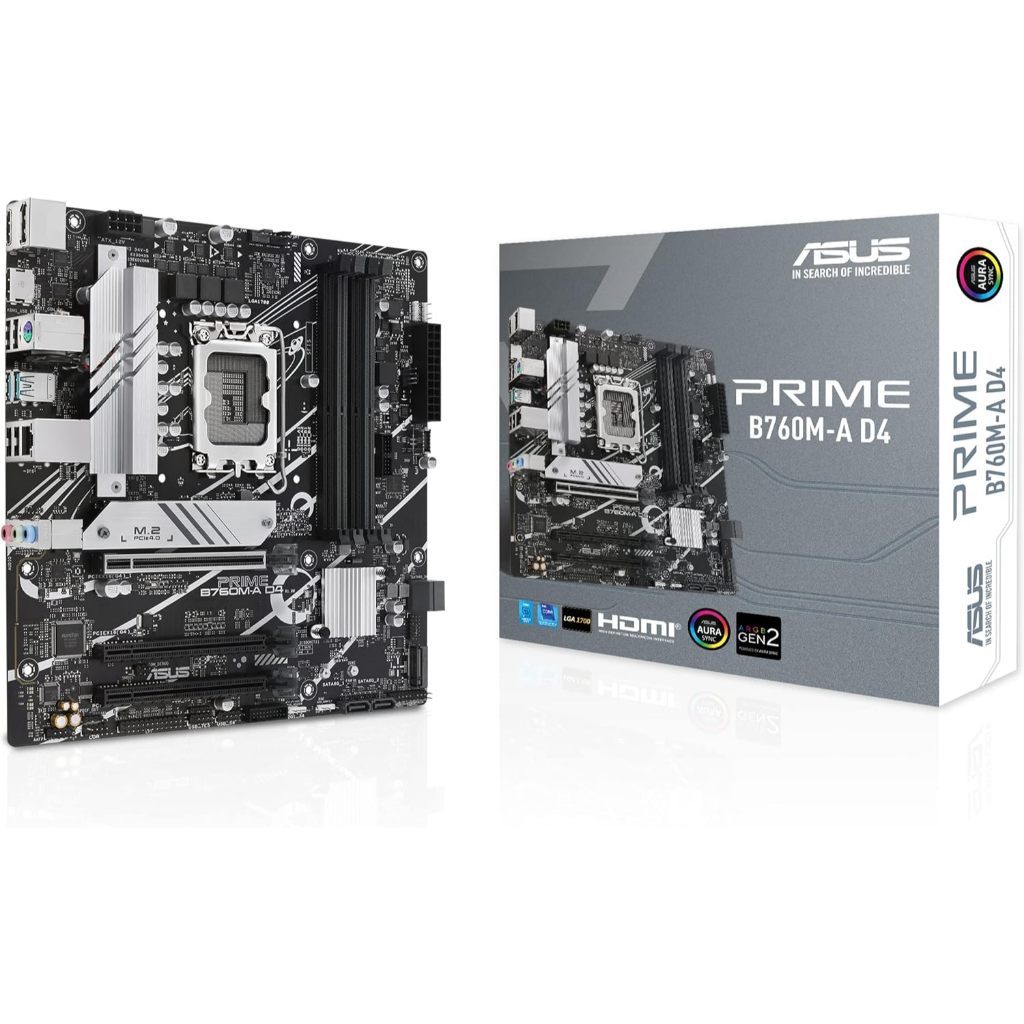 MAINBOARD (เมนบอร์ด) ASUS PRIME B760M-A D4 (DDR4) (SOCKET LGA 1700)