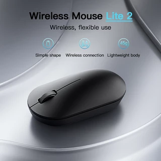 Xiaomi Wireless Mouse Lite 2 เมาส์ไร้สาย 2.4 GHz 1000 DPI เม้าส์ไร้สายไวเลส ที่รองรับทุกสภาพพื้นผิว