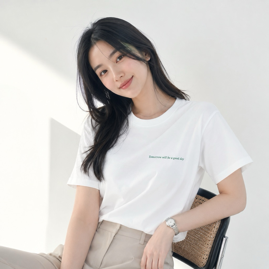 เสื้อยืด ลาย : Tomorrow will be a good day (Unisex) - sherbet.teeshop