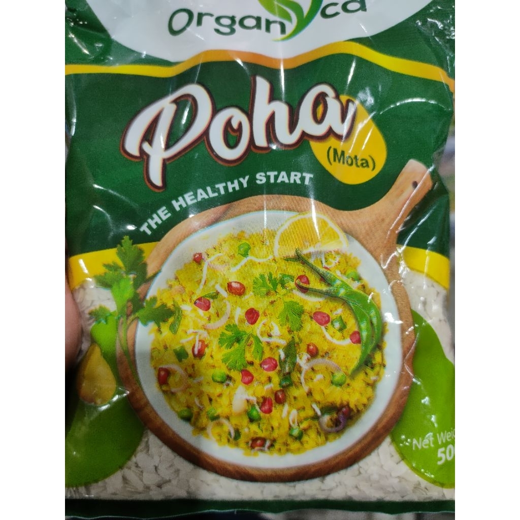 Poha Mota 500g Organica 500g