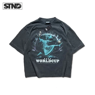 STND14 Boxy T-Shirt “Worldcup26” เสื้อยืดครอปวินเทจ