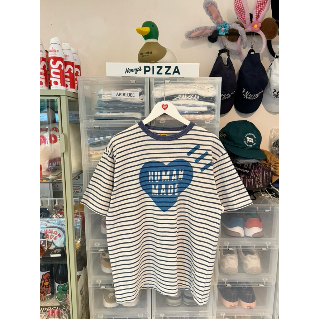 💙 Human Made Border Striped T-Shirt 💙