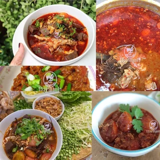 พริกทำน้ำเงี้ยวทำน้ำพริกอ่องสันมะนะ เชียงราย ผสมเครื่องครบผัดหอมสุดๆ พร้อมลงต้มได้ทุกหม้อ คนเดียวเอาอยู่