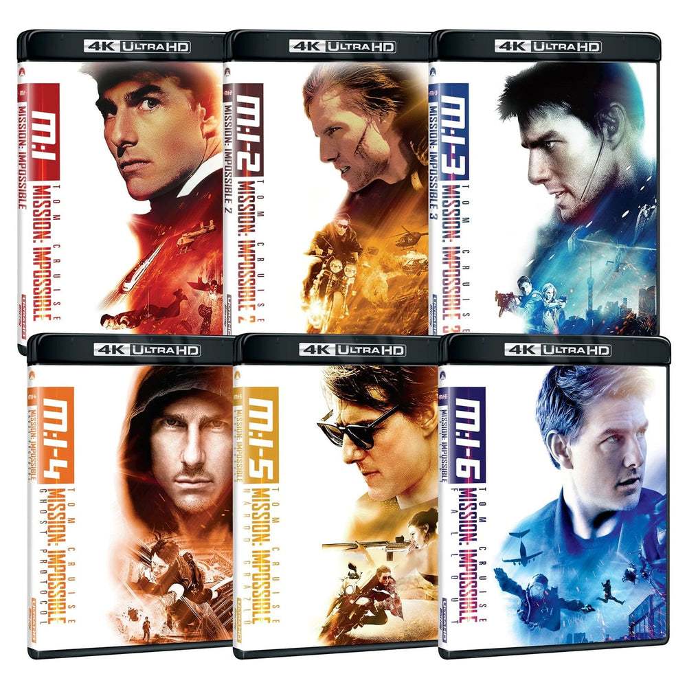 Mission Impossible 4K (1996-2025) รวมชุด 4K ภาค 1-8 ปิดตำนาน: มิชชั่น อิมพอสซิเบิ้ล