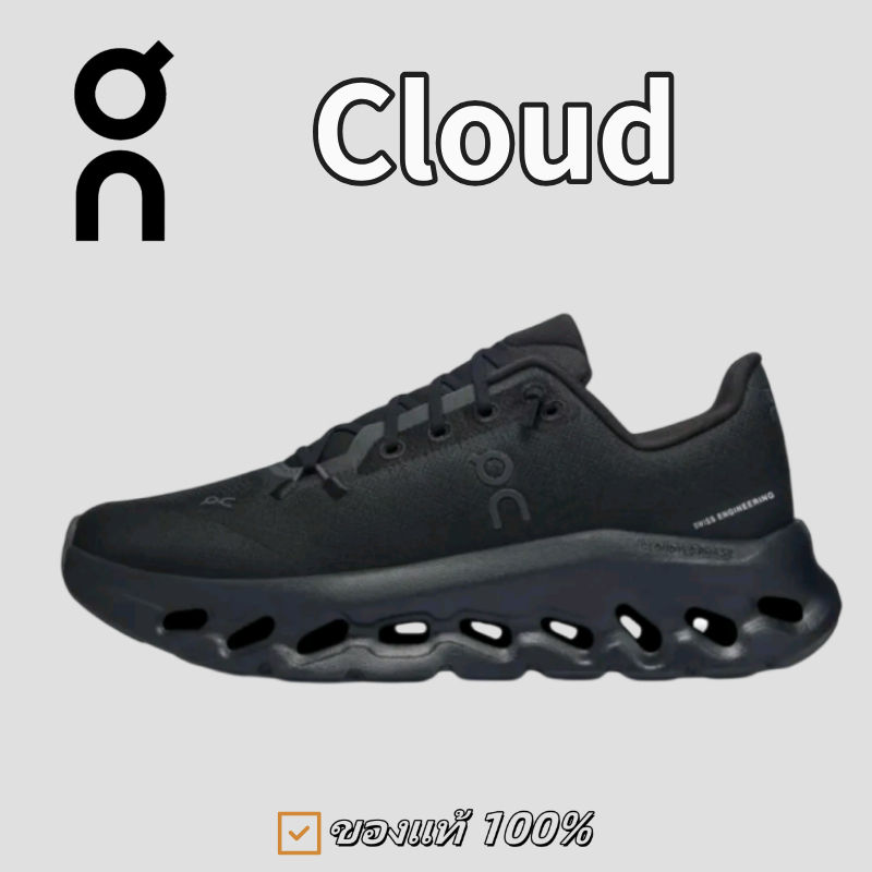▶ ของแท้ 100%  On Cloudtilt  Black3ME Low Sneakers 10100264