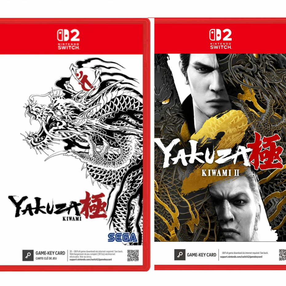 nintendo switch 2 yakuza kiwami 1 / yakuza kiwami 2 ( englis ) ns2