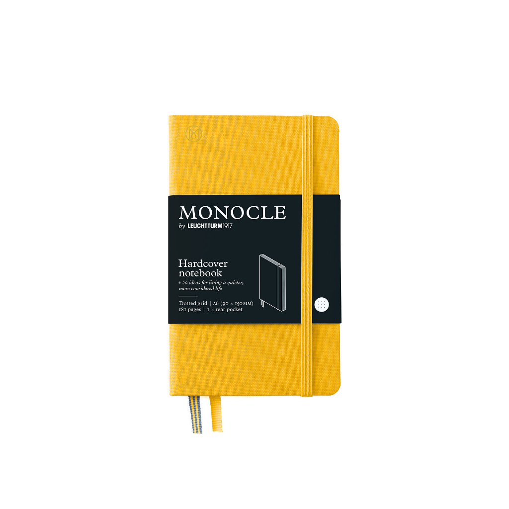 Monocle by LEUCHTTURM1917 Notebook Yellow สมุดโน๊ต รุ่น Monocle