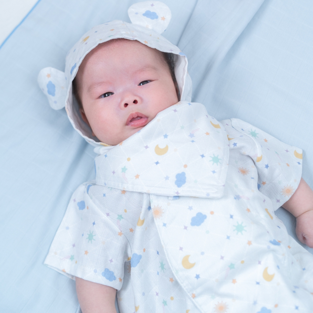 Baby & Co. مريلة منديل بامبو متعددة الاستخدامات — صورة 2