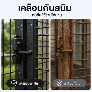 กรงแมว Cat Cage กรงแมวแบบใหญ่ๆ บ้านแมวแบบใหญ่ พื้นที่ว่างขนาดใหญ่ ป้องกันไม่ให้สัตว์เลี้ยงหลบหนี กรงแมว