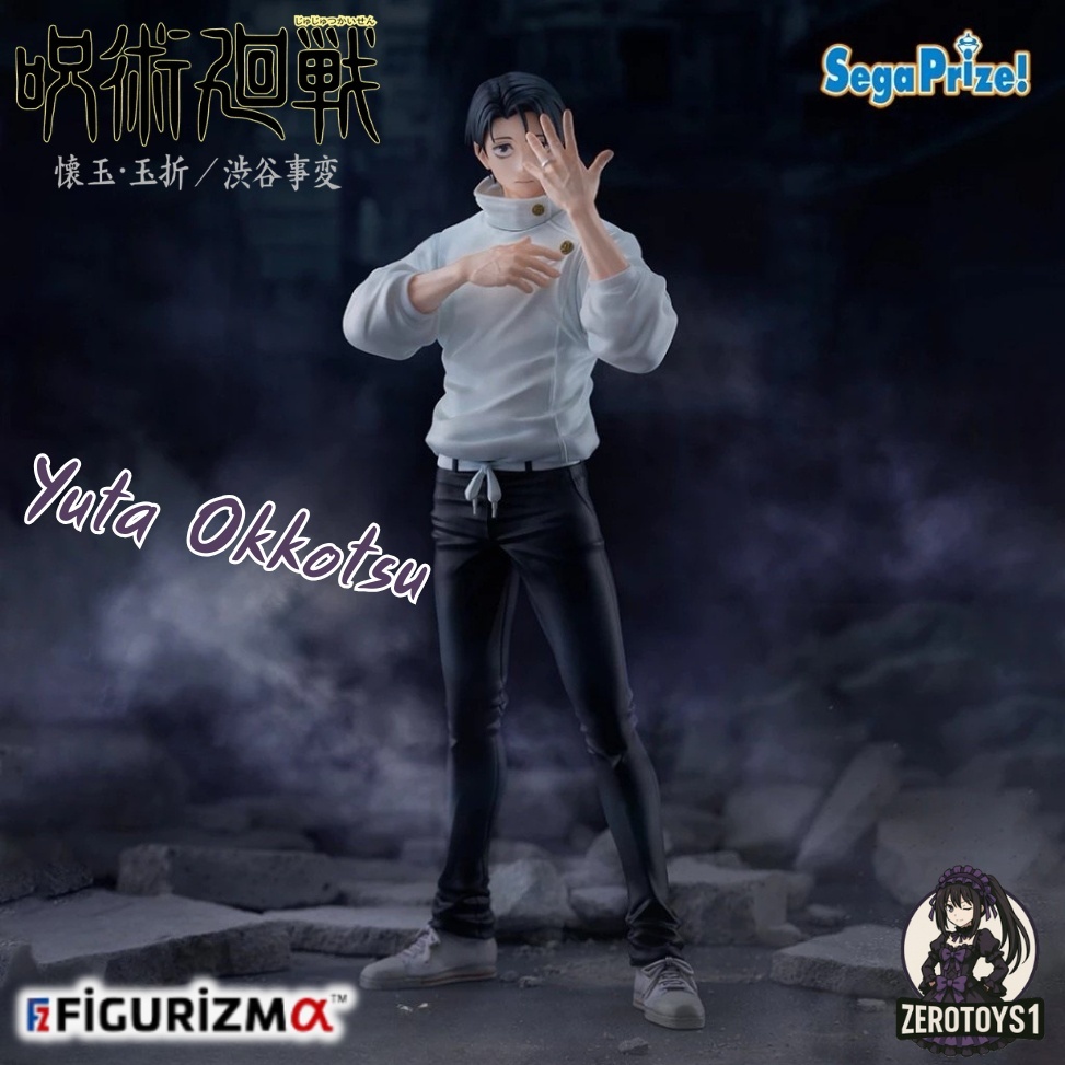 พร้อมส่ง/โมเดลยูตะ มือ1(สูง29Cm)JUJUTSU KAISEN FIGURIZM A YUTA OKKOTSU/RIKA ORIMOTO FULL MANIFESTATION มือ1 ของแท้ JP