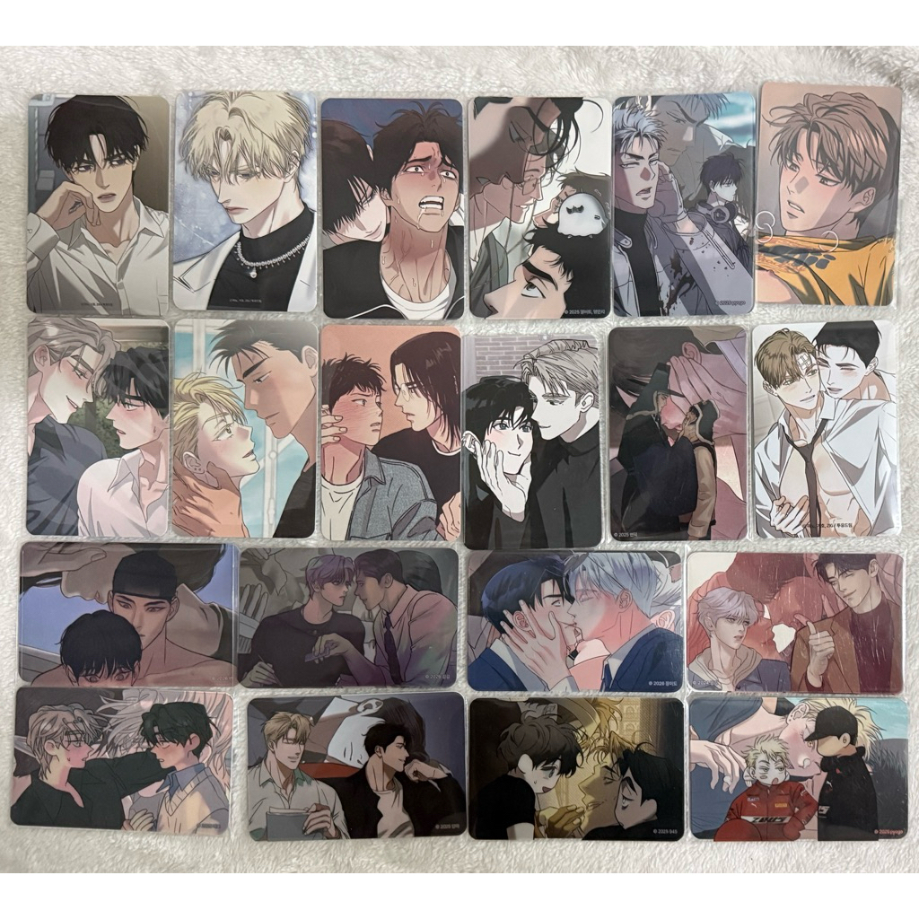 [พร้อมส่ง] การ์ดสุ่ม การ์ดยอด lezhin pop up +  ต้นไม้ไร้ราก + melting